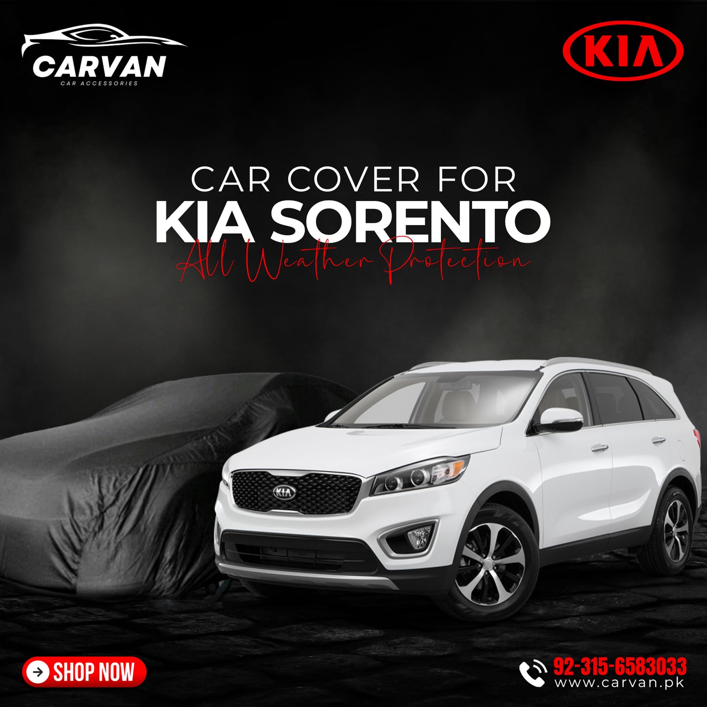 Kia Sorento Car Top Cover